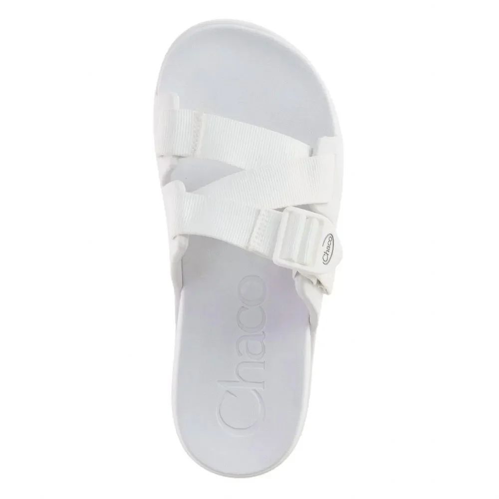 Chaco Chillos Slide white Sparrow Sandals womans 6